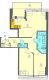 Traumhafte Wohnung im Dachgeschoss mit Balkon und Fußbodenheizung! - Fürstenstraße 8_DG links_WE9