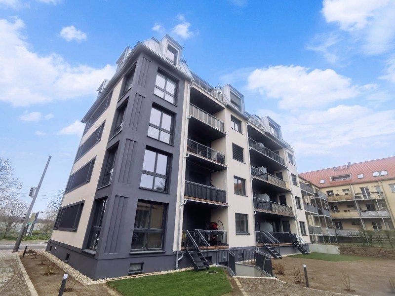 Ideal geschnittene 2-Zimmerwohnung im Neubau mit Balkon in Kleinzschocher! - Foto 3