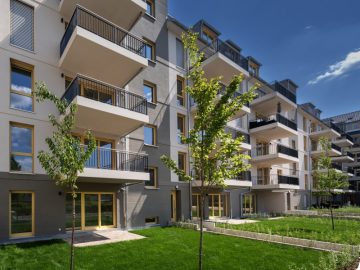 Erstbezug : Exklusiver Neubau im Zentrum mit Garten, Terrasse, Fußbodenheizung und Parkett!, 09111 Chemnitz, Erdgeschosswohnung