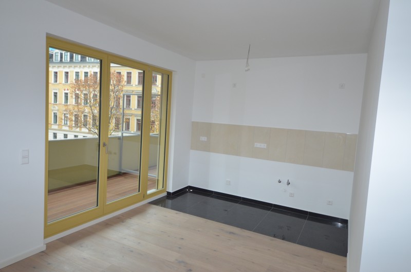 Neubau – 2-Zimmerwohnung mit Loggia + Fubo-Heizung in der Südvorstadt ! - Foto 2