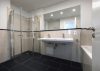 Dachgeschosswohnung im hochwertigen Neubau mit PARKETT/FuboHeizung und Loggia! - Gäste Bad