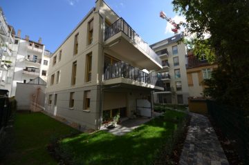 HOFGEBÄUDE – Neubau im Zentrum-Süd! 2-Zimmerwohnung im EG mit Terrasse und Garten, 04107 Leipzig, Erdgeschosswohnung