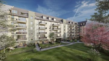 Erstbezug : Exklusiver Neubau im Zentrum mit Balkon, Fußbodenheizung und Parkett!, 09111 Chemnitz, Wohnung