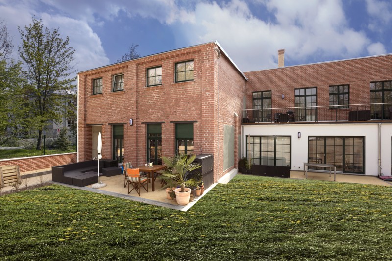 Exklusive Gartenwohnung mit Balkon und Terrasse in der ehemaligen Sternburgbrauerei ! - Foto 3