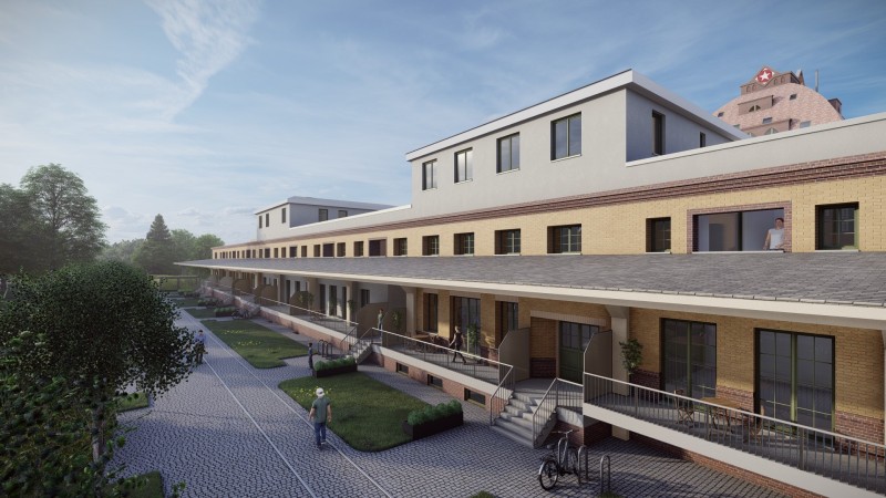 Exklusive Gartenwohnung mit Balkon und Terrasse in der ehemaligen Sternburgbrauerei ! - Foto 5
