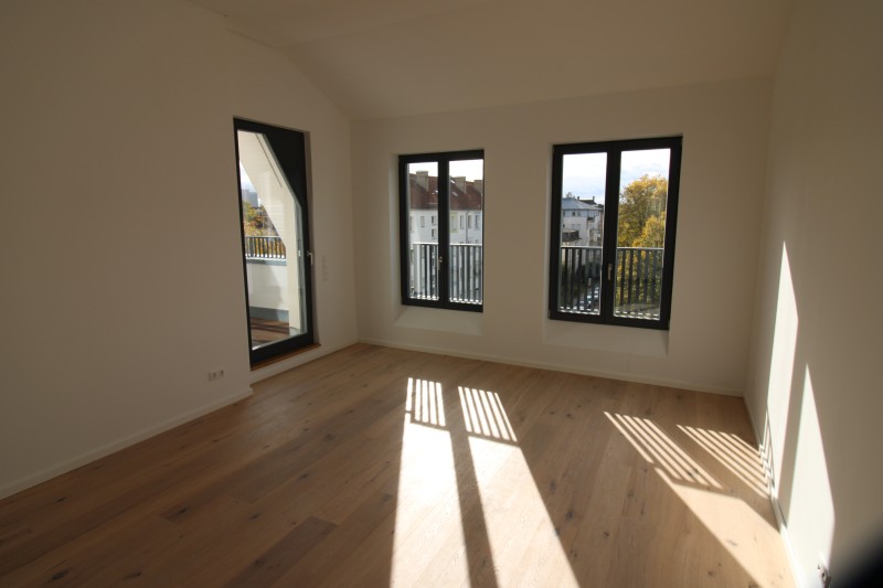 Traum-DG-Wohnung im Neubau in der Sternburgbrauerei Lützschena mit Terrasse, Fußbodenheizung! - Foto 1